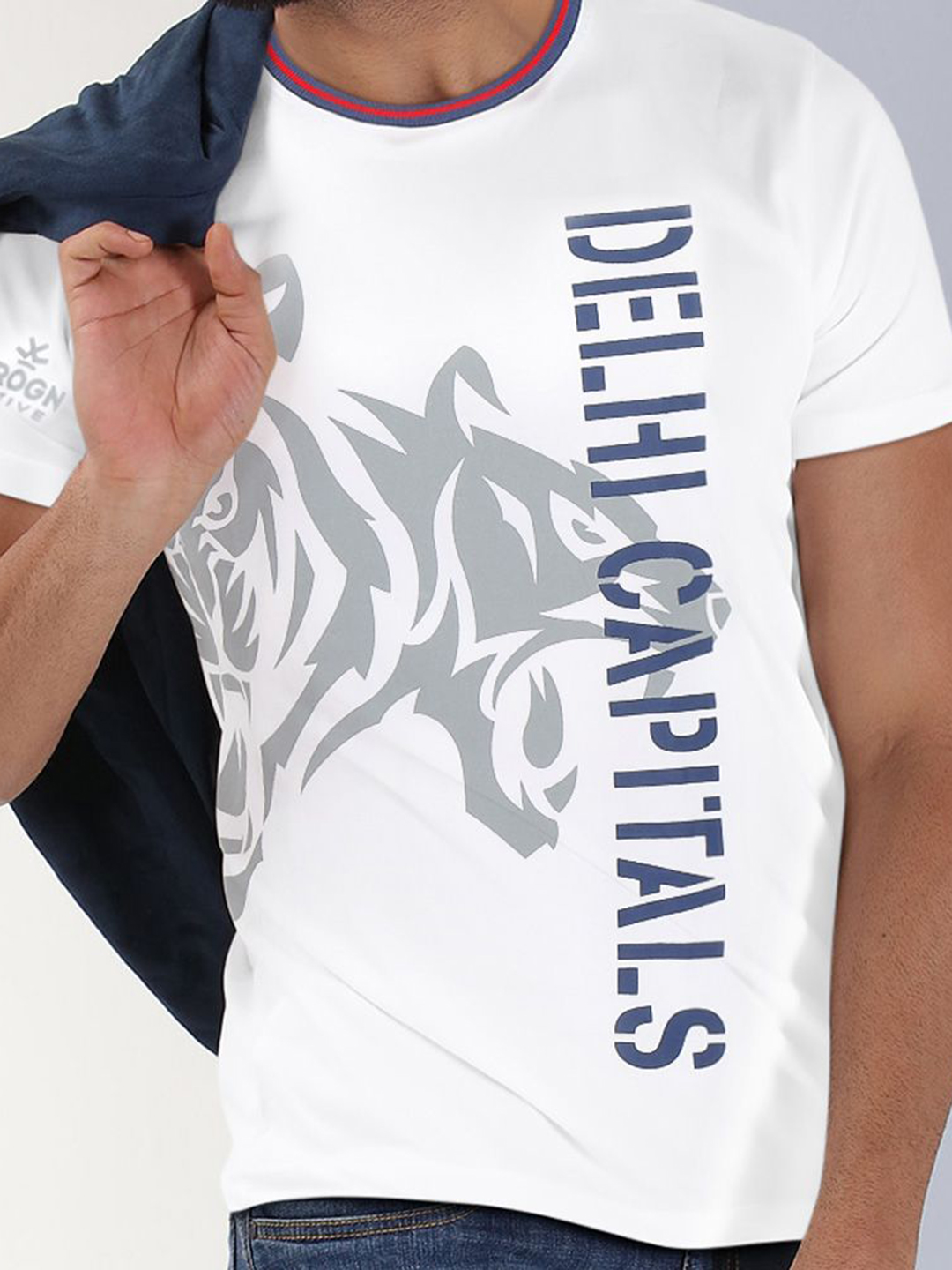 Delhi Capitals DC Men's Regular Fit T-shirt (3)
