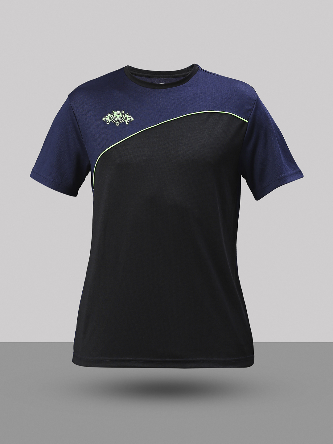 Delhi Capitals DC Official Men Black Printed Round Neck T-Shirts (2)