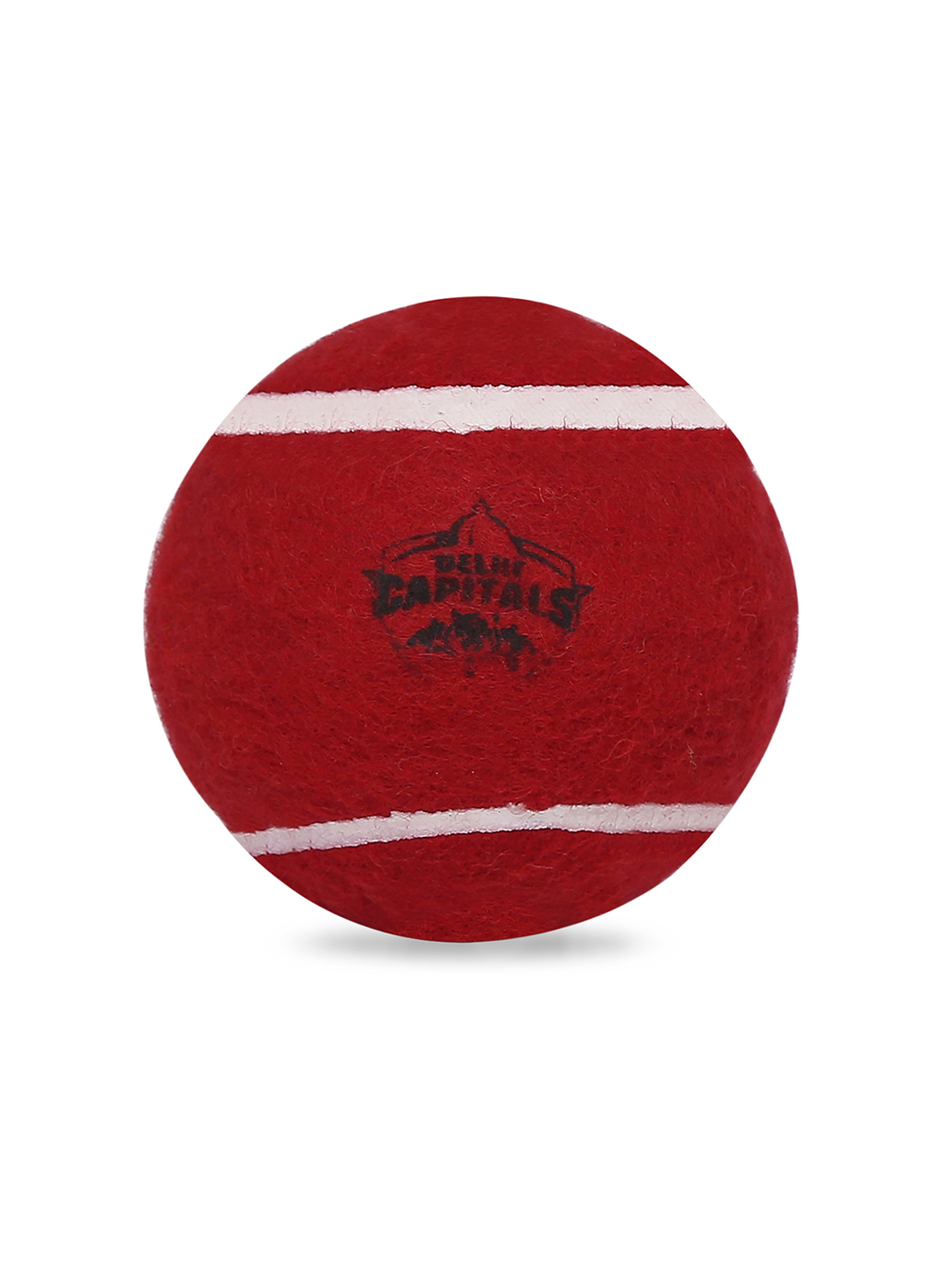 Delhi Capitals DC Official Tennis Ball - Red (50 GMS) - Pack of 3 (1)