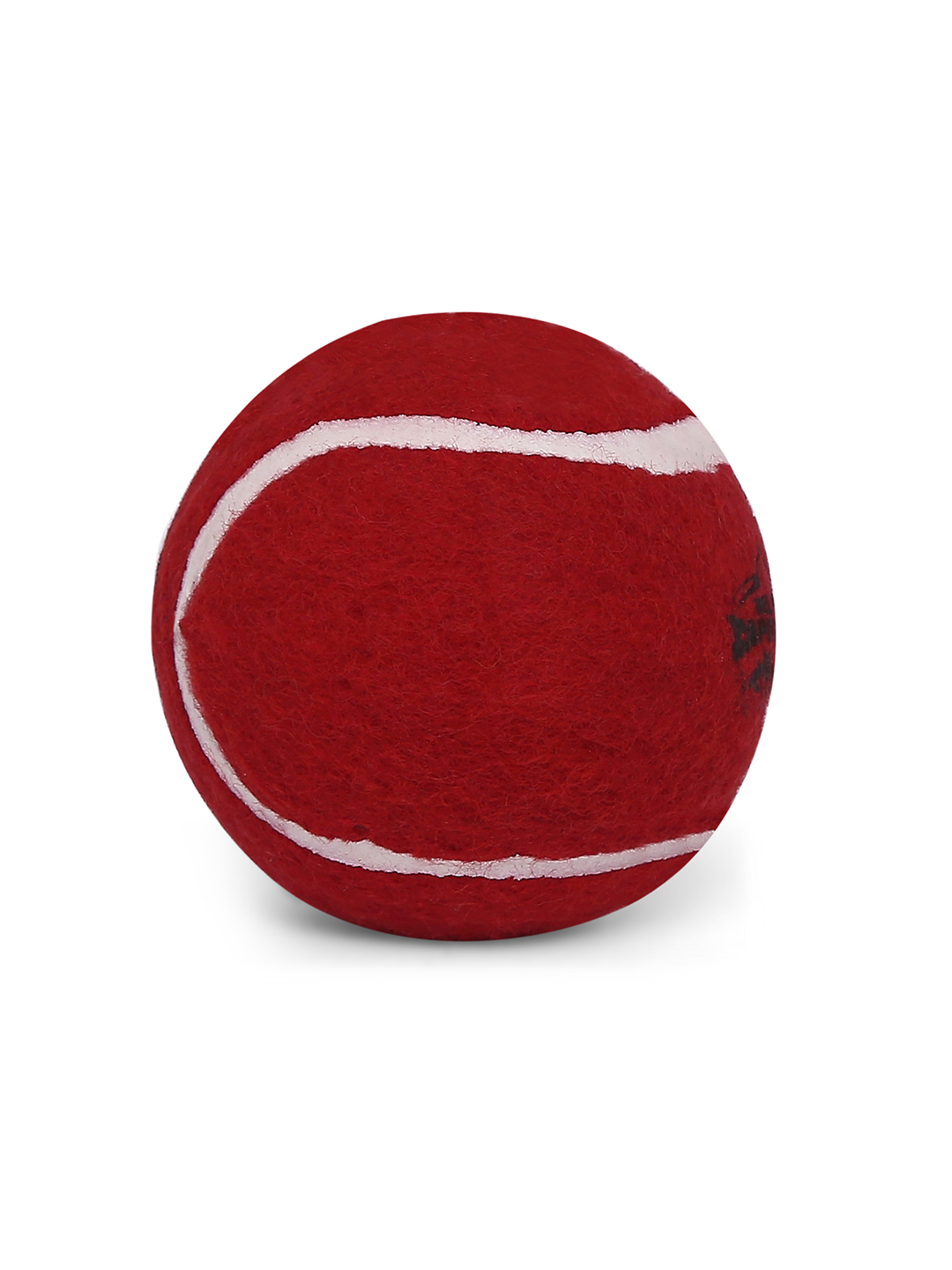 Delhi Capitals DC Official Tennis Ball - Red (50 GMS) - Pack of 3 (4)