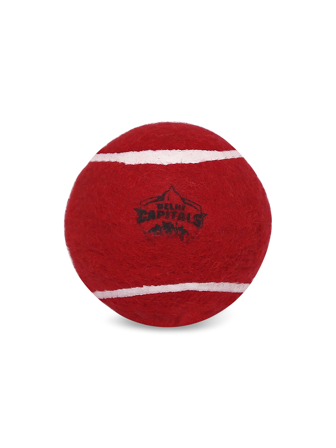 Delhi Capitals DC Official Tennis Ball - Red (80 GMS) - Pack of 3 (1)