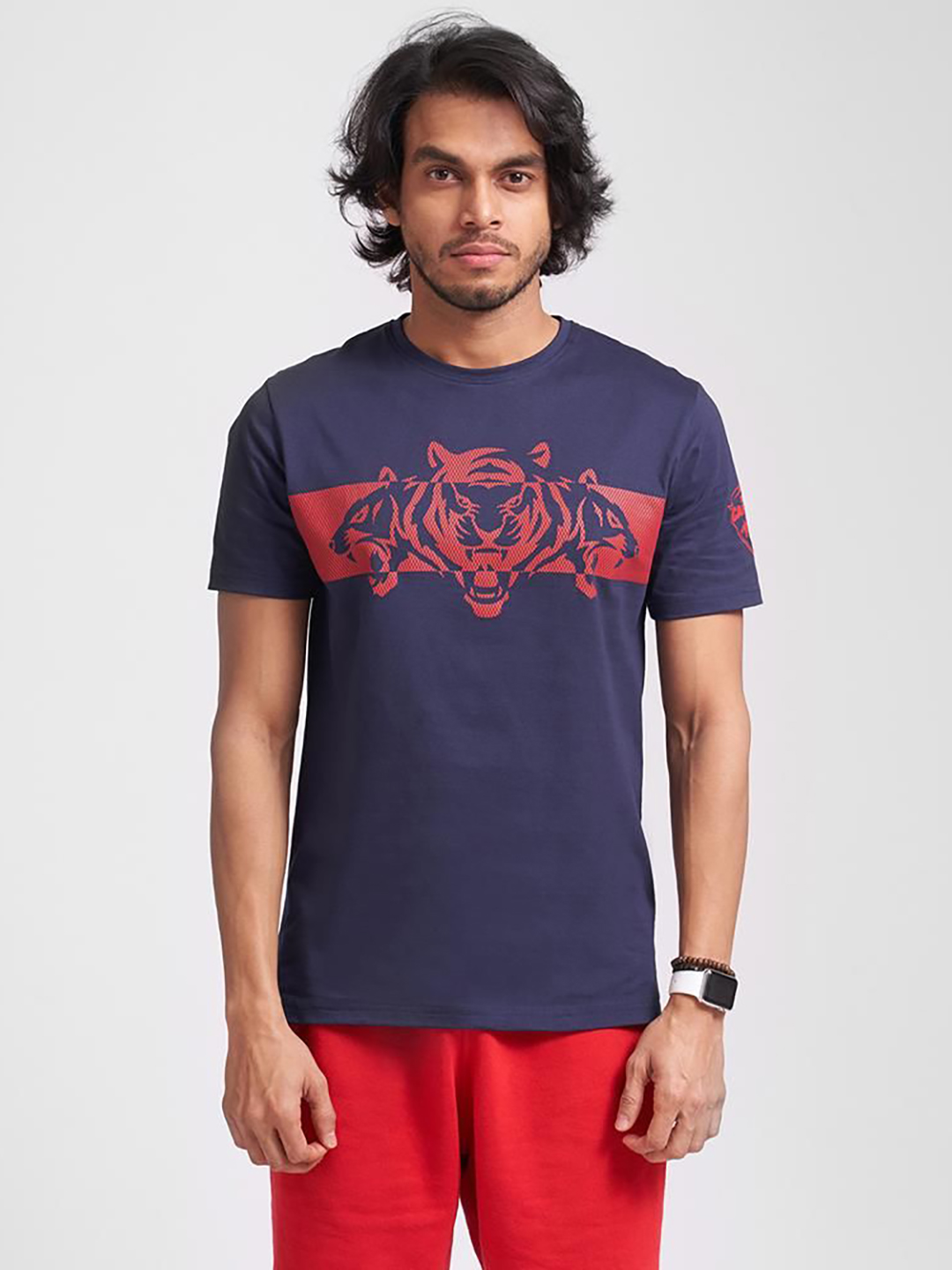 Delhi Capitals DC Tigers Regular Fit T-shirt (1)