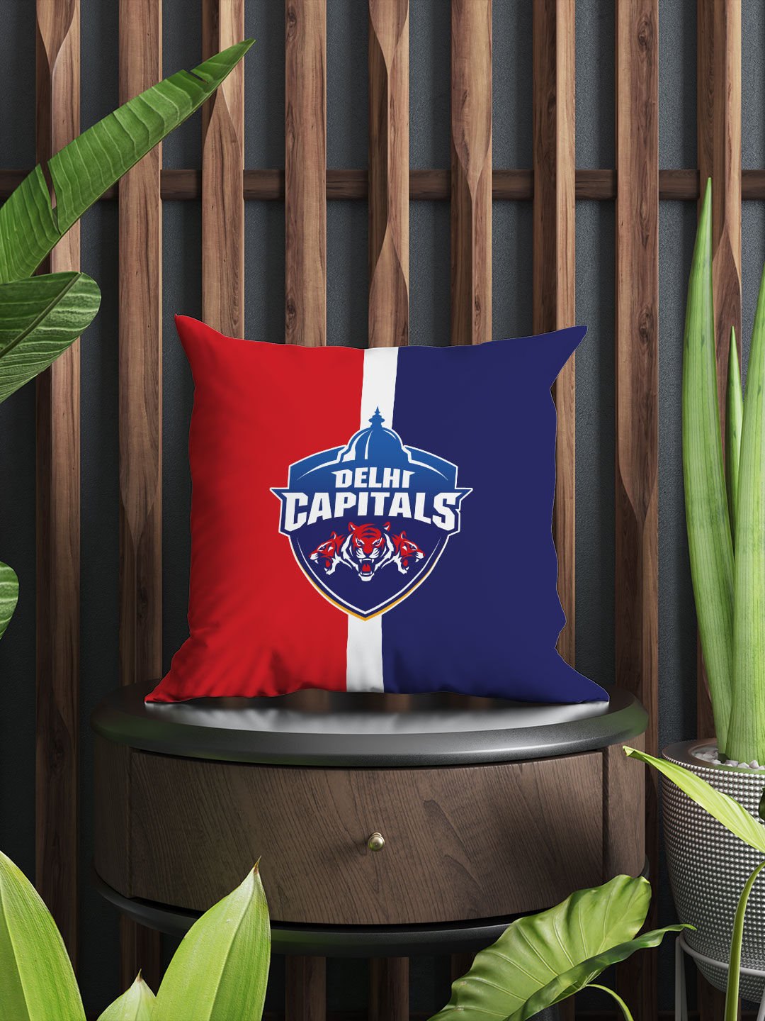 Delhi Capitals Delhi Capitals - Sqaure Cushions (Pack of - 2) (2)