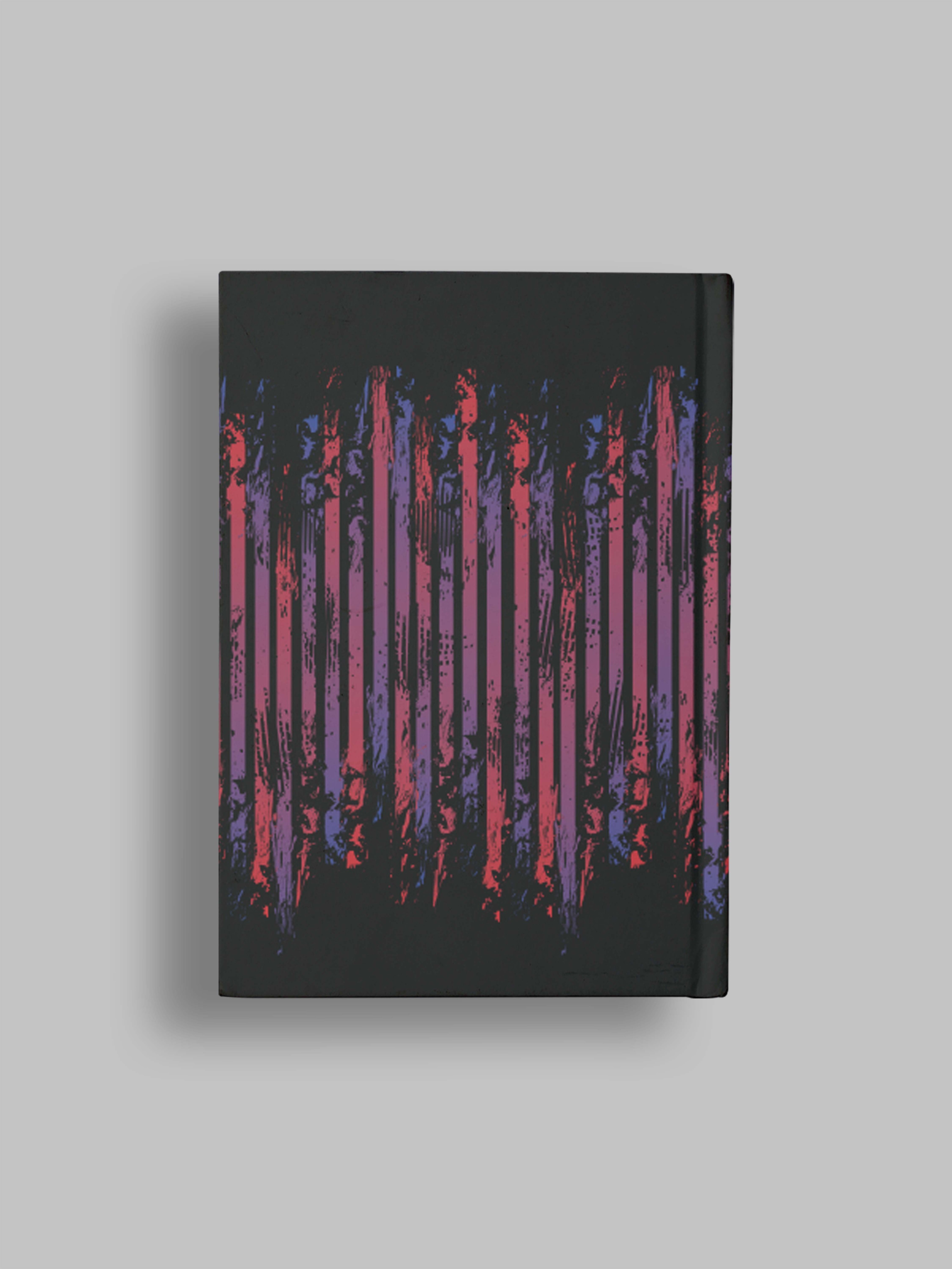 Delhi Capitals Hardbound Cover, A5 Ruled 100 Pages, Easy to Carry, Notebook for Home, Office, Travel Diary - Pack of 1 ( (2)