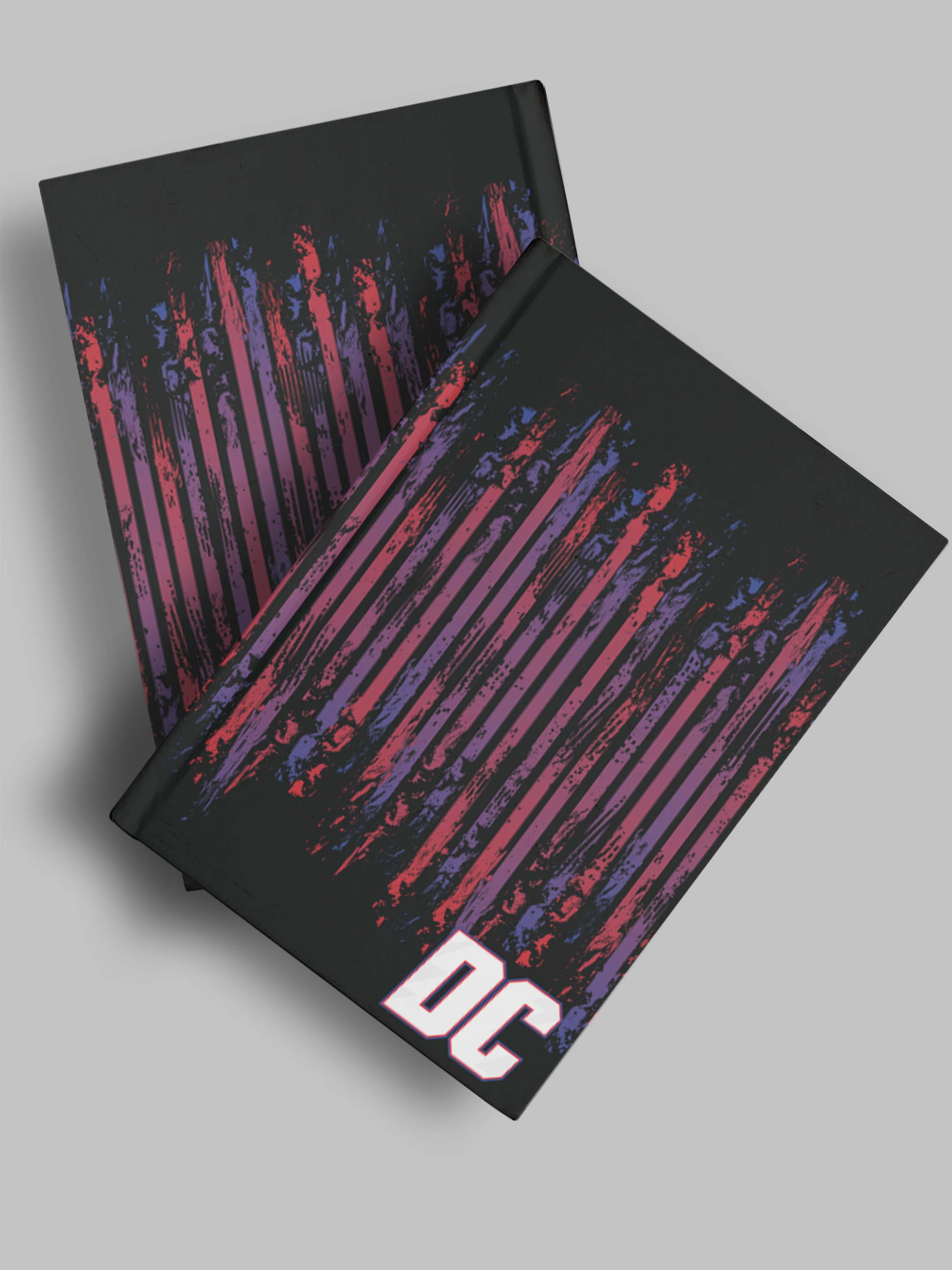 Delhi Capitals Hardbound Cover, A5 Ruled 100 Pages, Easy to Carry, Notebook for Home, Office, Travel Diary - Pack of 1 ( (4)