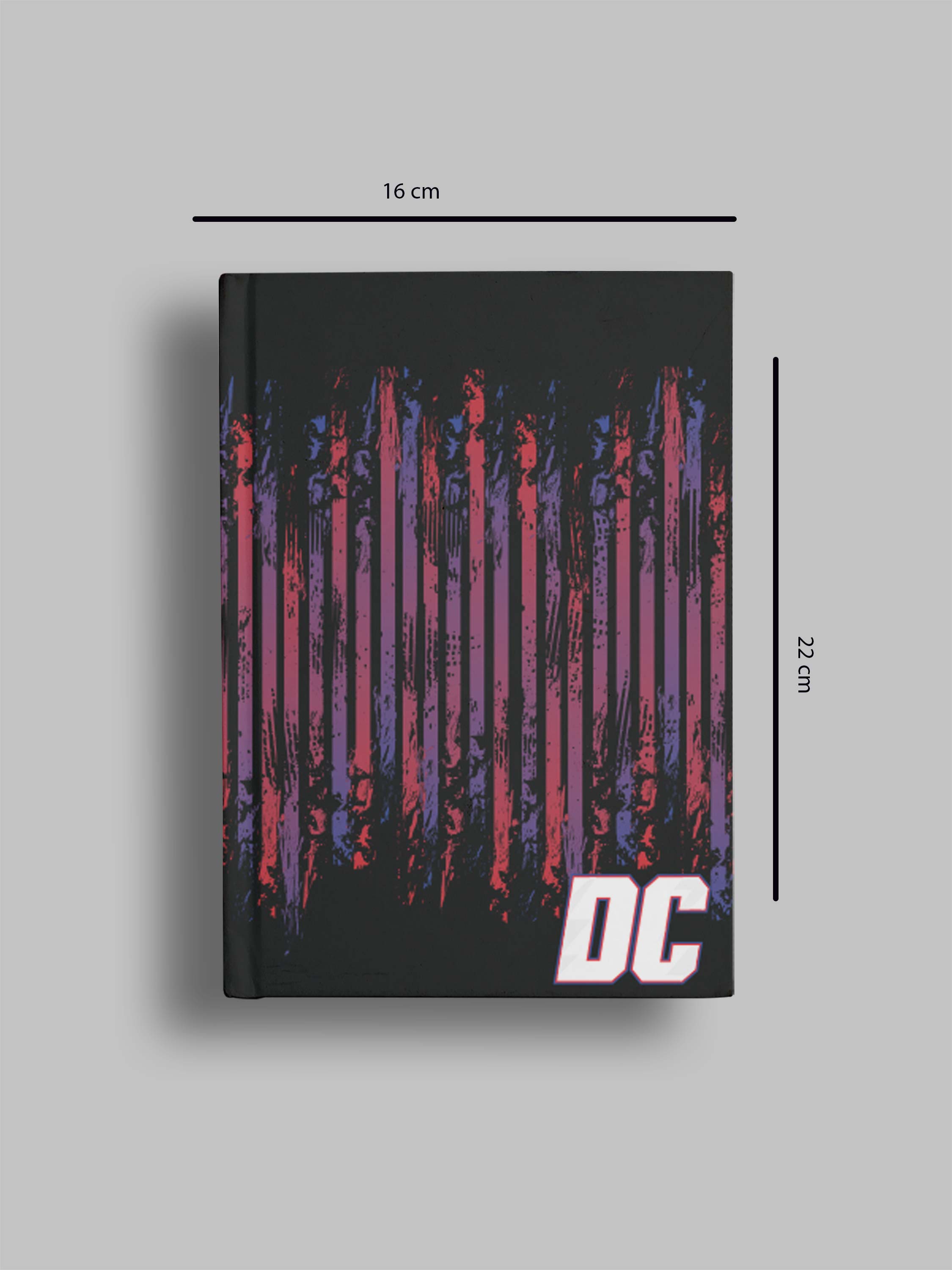 Delhi Capitals Hardbound Cover, A5 Ruled 100 Pages, Easy to Carry, Notebook for Home, Office, Travel Diary - Pack of 1 ( (6)