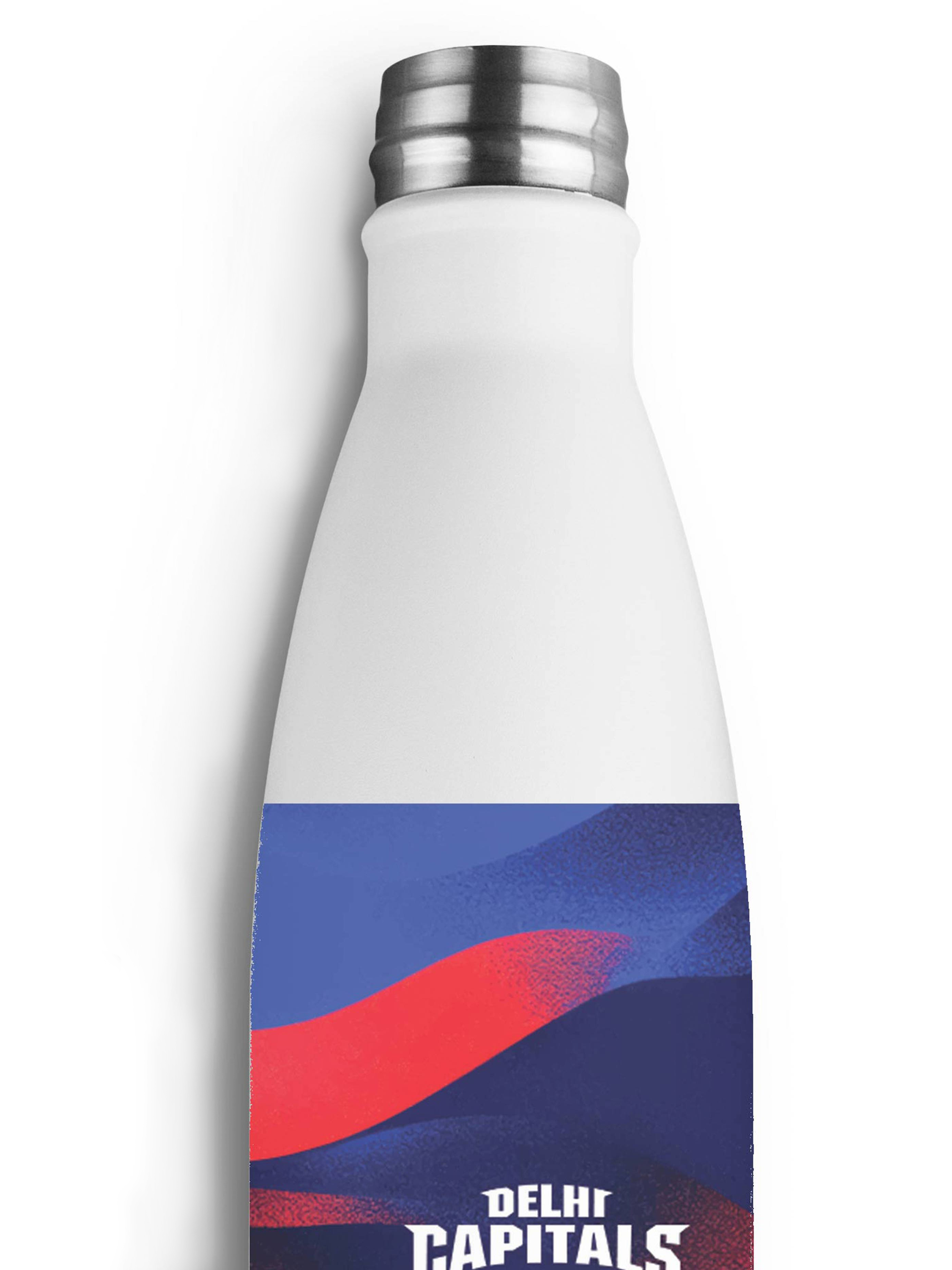 Delhi Capitals Logo Printed Double Walled Stainless Steel Vacuum Insulated Flask Water Bottle - 500 ML (3)