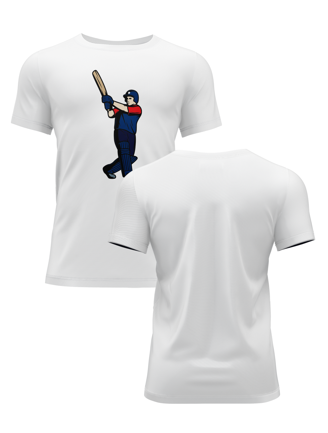 Delhi Capitals Men White Printed Half Sleeves Round Neck Cotton T-Shirts: Customised With Your Name By FanCode (3)