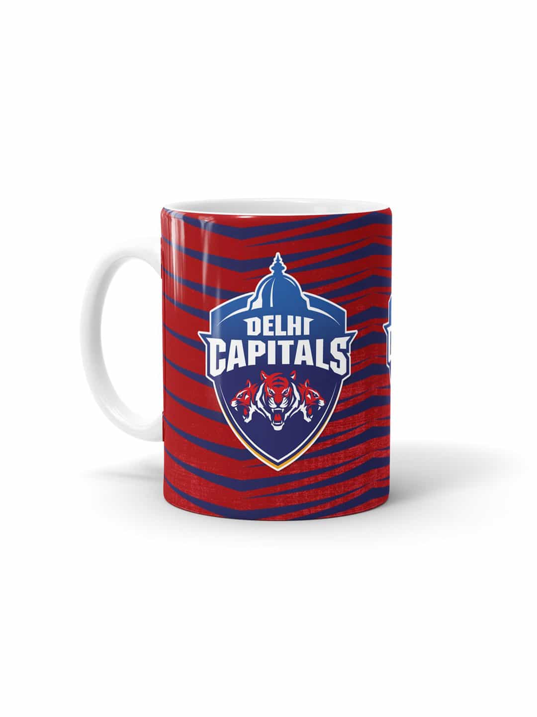 Delhi Capitals Roaring - White Coffee Mug (1)