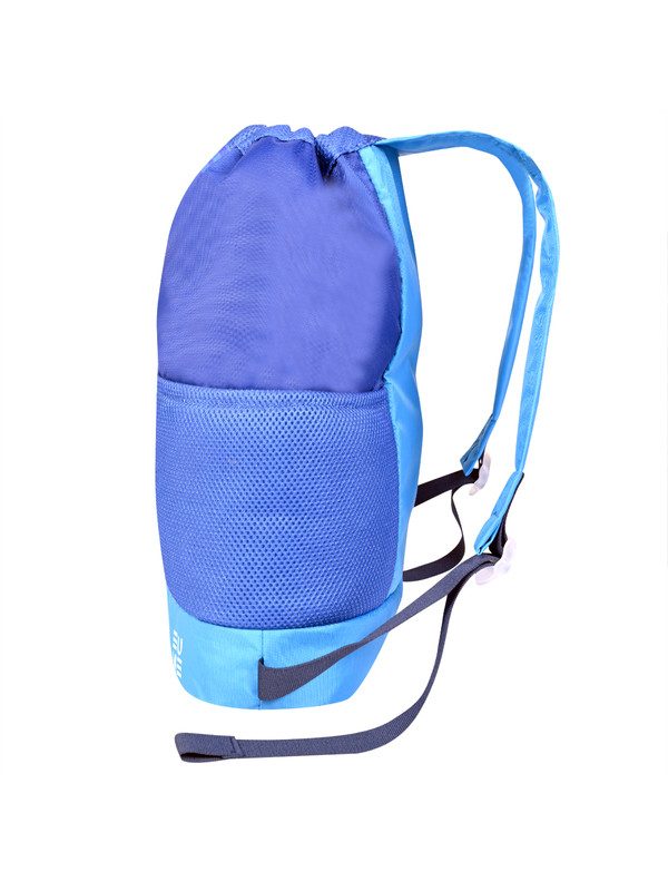 Delhi Capitals Unisex Blue Solid Drawstring Backpack (2)