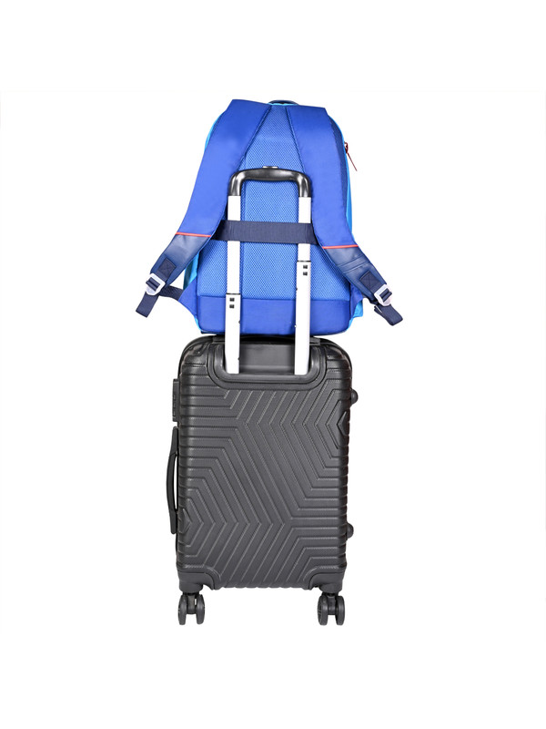 Delhi Capitals Unisex Blue Solid Multipurpose Laptop Backpack (5)