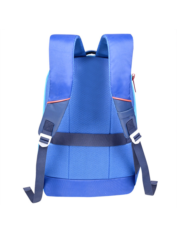 Delhi Capitals Unisex Blue Solid Multipurpose Laptop Backpack (3)