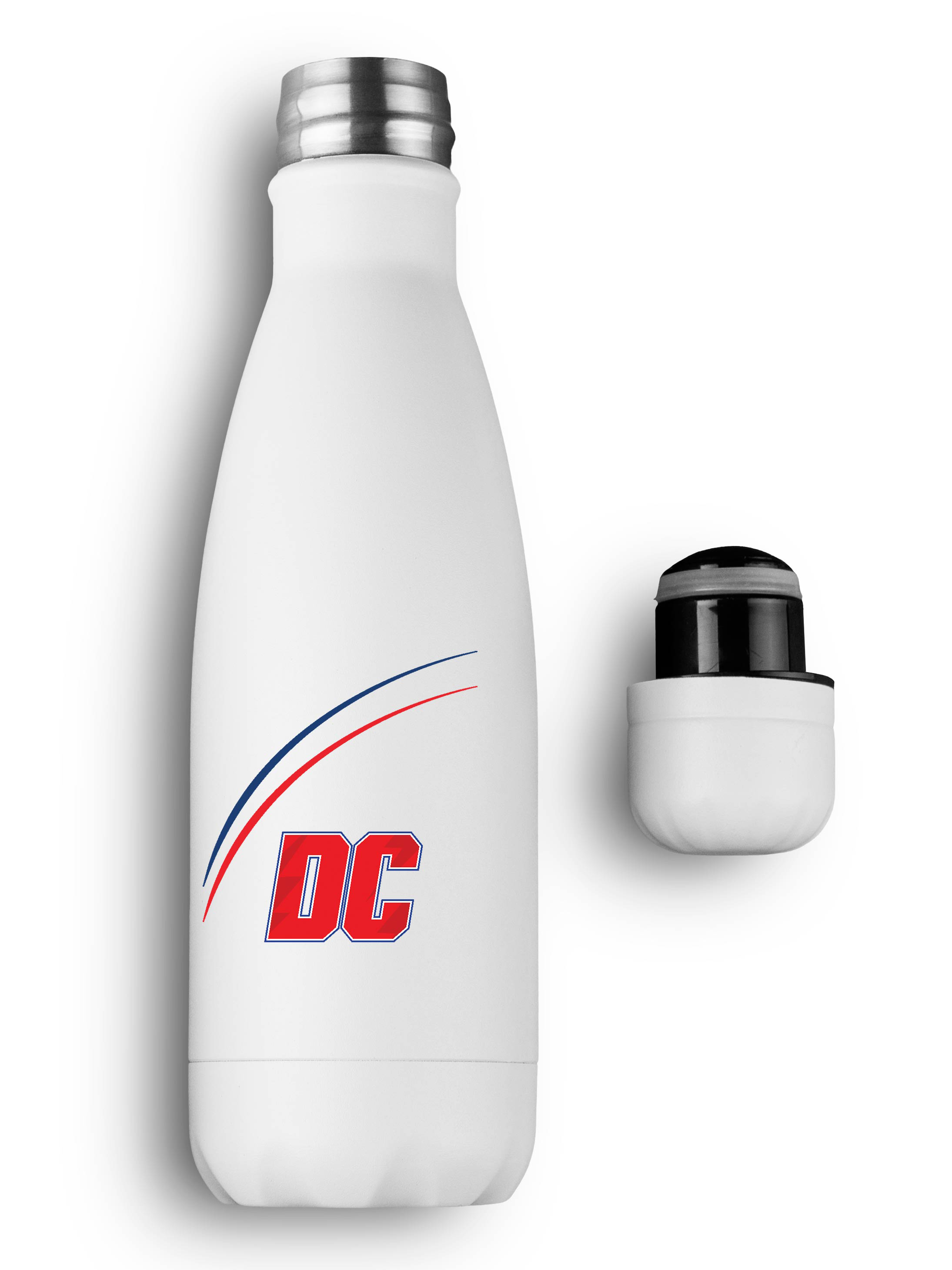 Delhi Capitals Yeh Hai Nayi Dilli Double Walled Stainless Steel Vacuum Insulated Flask Water Bottle - 500 ML (1)