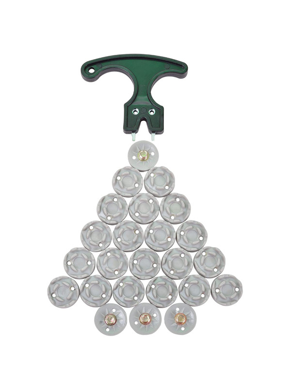 DSC 24 Pcs - DSC Cricket Shoes Rubber Studs & Spanner (1)