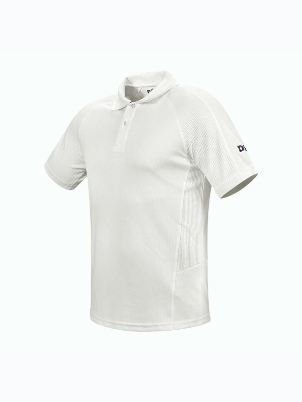 DSC Men White Passion Half Sleeves Cricket T-Shirts (1)