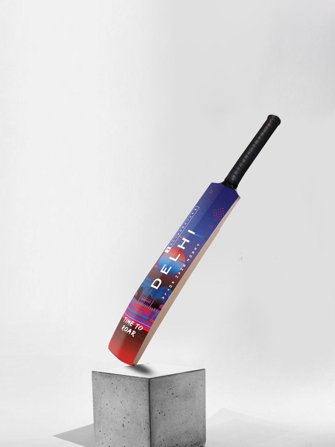Elevar Elevar Gully - City Edition (Delhi) Tennis Ball Cricket Bat (1)