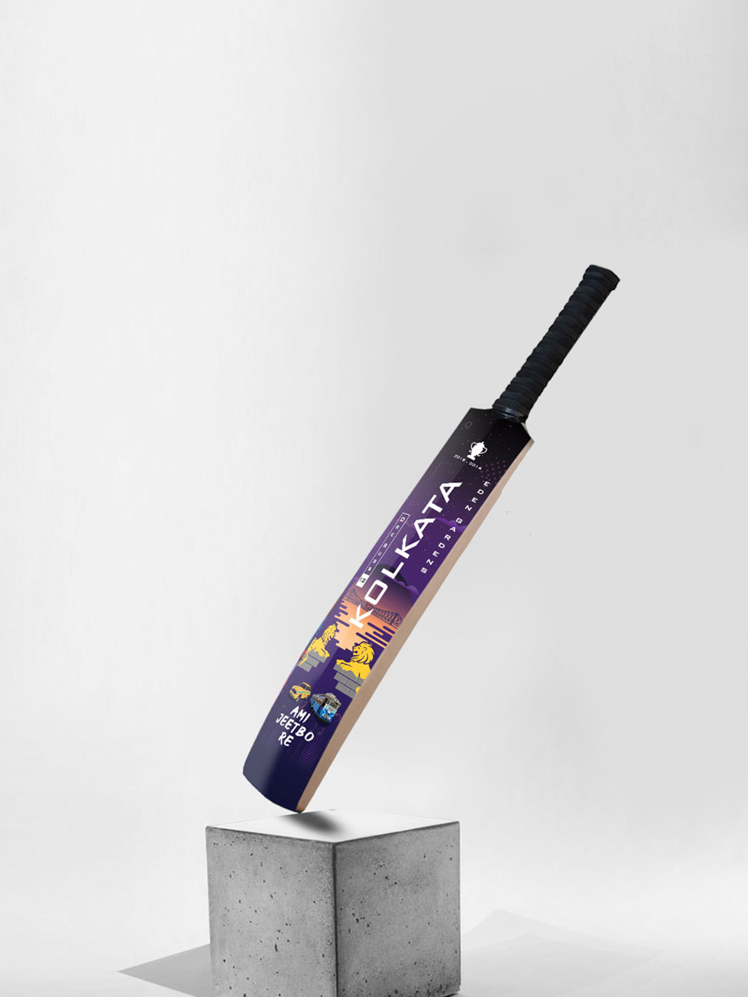 Elevar Elevar Gully - City Edition (Kolkata) Tennis Ball Cricket Bat (1)