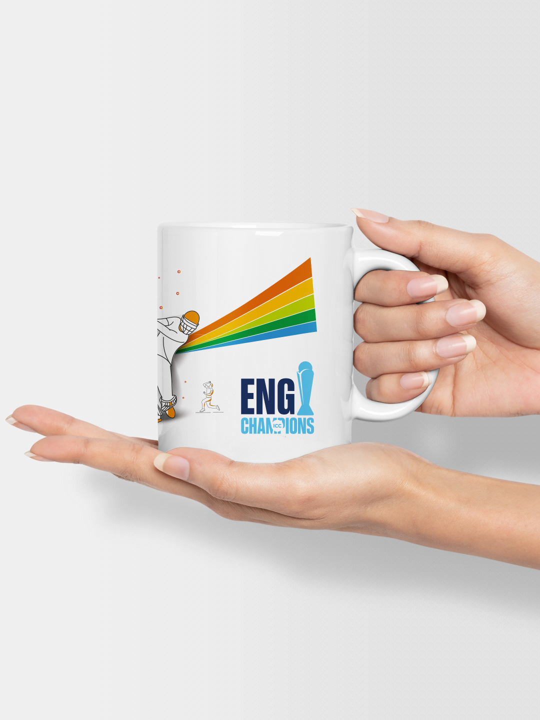 England ICC Champions Trophy 2025 - Ceramic Glossy Printed Mug, Microwave and Dishwasher Safe, Tea and Coffee Mug - 325  (4)