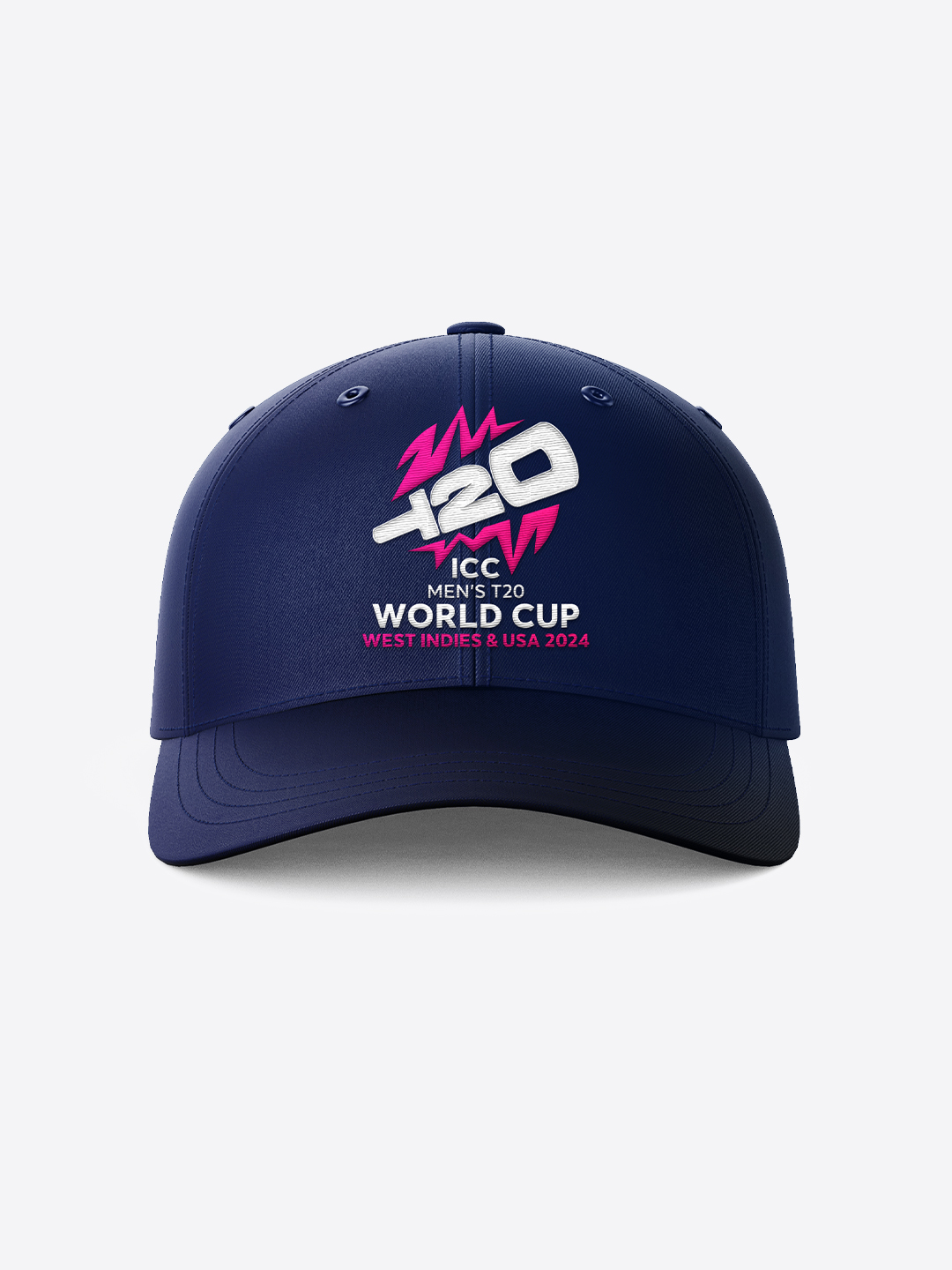 England ICC Men's T20 WC-24 Navy Blue Embroidered Team England Baseball Cap (2)