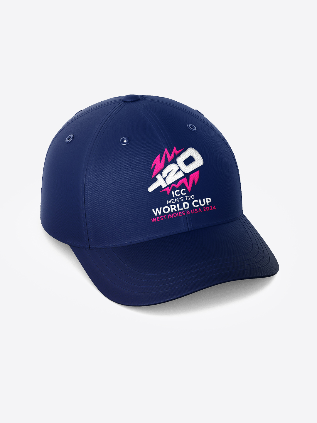 England ICC Men's T20 WC-24 Navy Blue Embroidered Team England Baseball Cap (3)