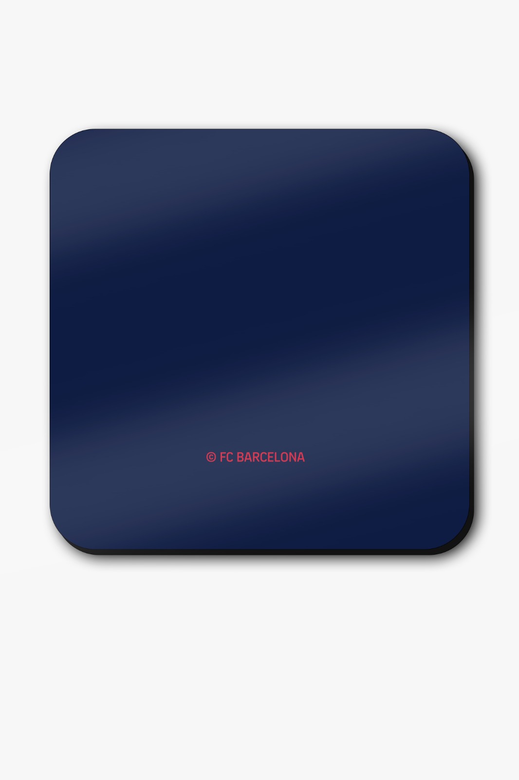 FC Barcelona Black and Red Printed Barca Plastic  Coaster (Pack of 4) (5)