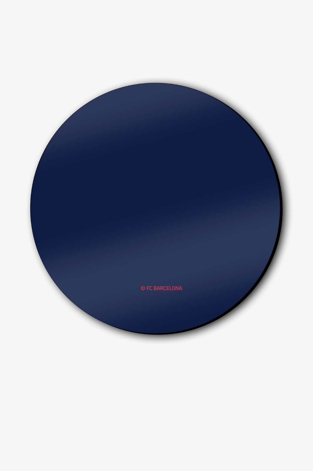 FC Barcelona Black and Red Printed Plastic  Coaster (Pack of 4) (2)