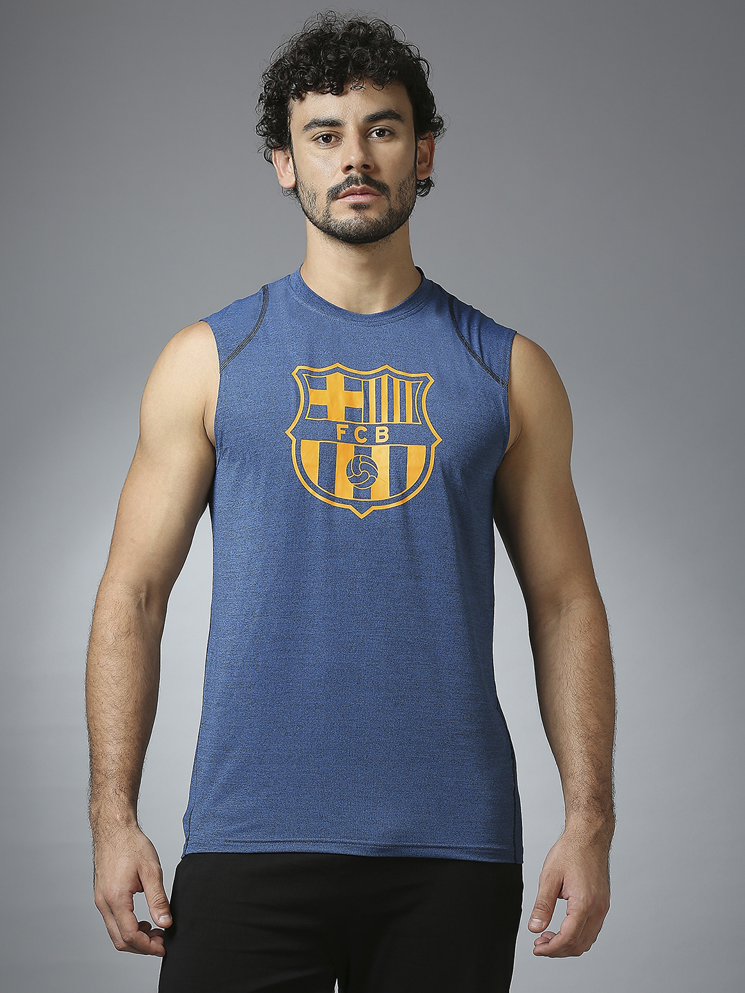 FC Barcelona: Round-neck T Shirt Navy