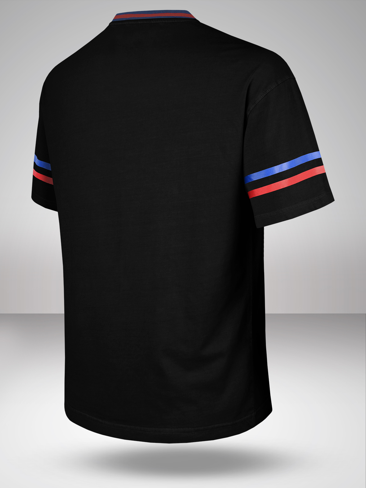 FC Barcelona Men Black Half Sleeves Round Neck Oversized Classic Crest T-Shirts (3)