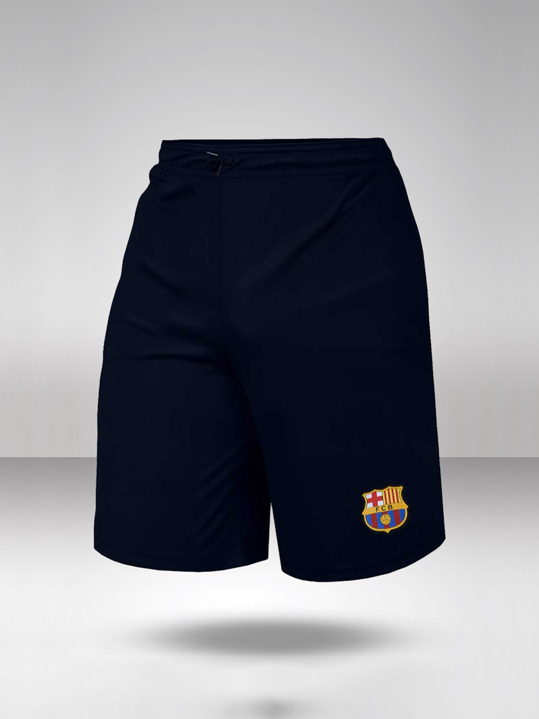 FC Barcelona Navy Fan Shorts (1)
