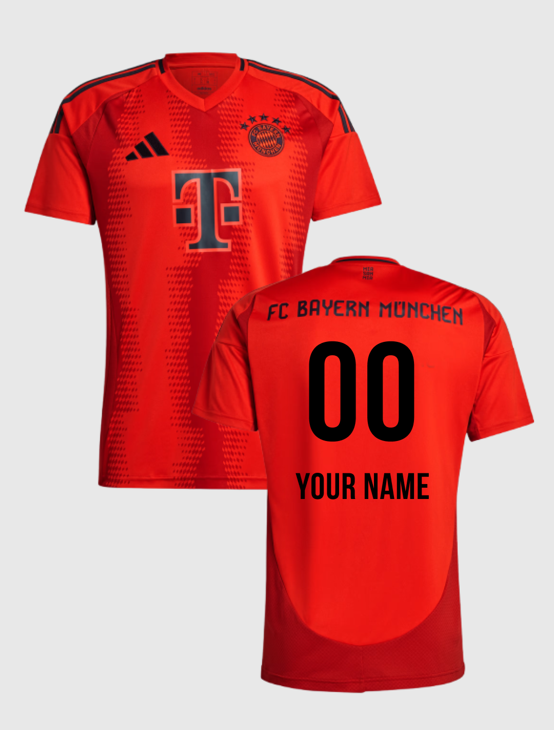 FC Bayern Munich Official Home Jersey-24/25 - Customised