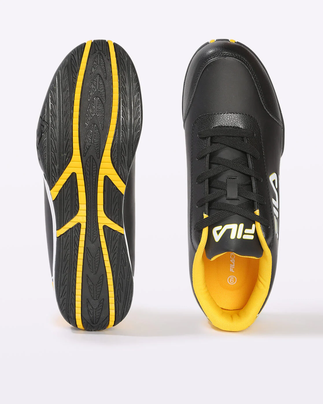 Fila Fila Men's Apex Panelled Lace-Up Performance Shoes (4)