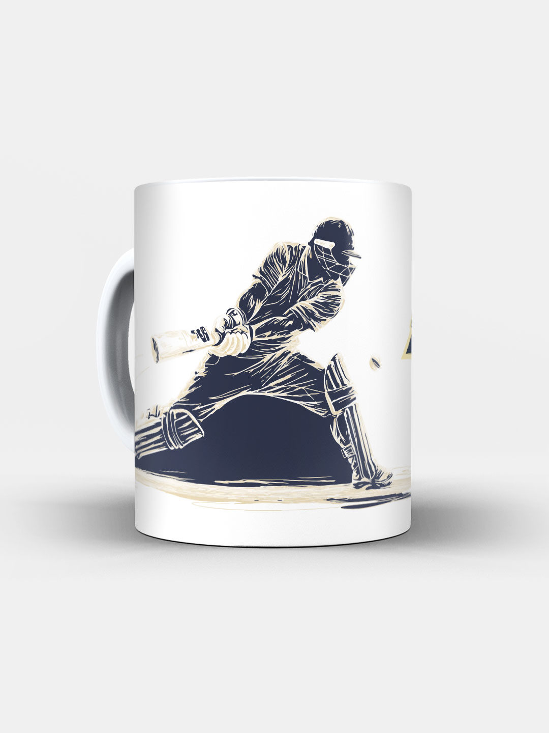 Gujarat Titans Ceramic Glossy Printed Mug, Microwave and Dishwasher Safe, Tea and Coffee Mug - 325 ml (White & Blue) - P (5)