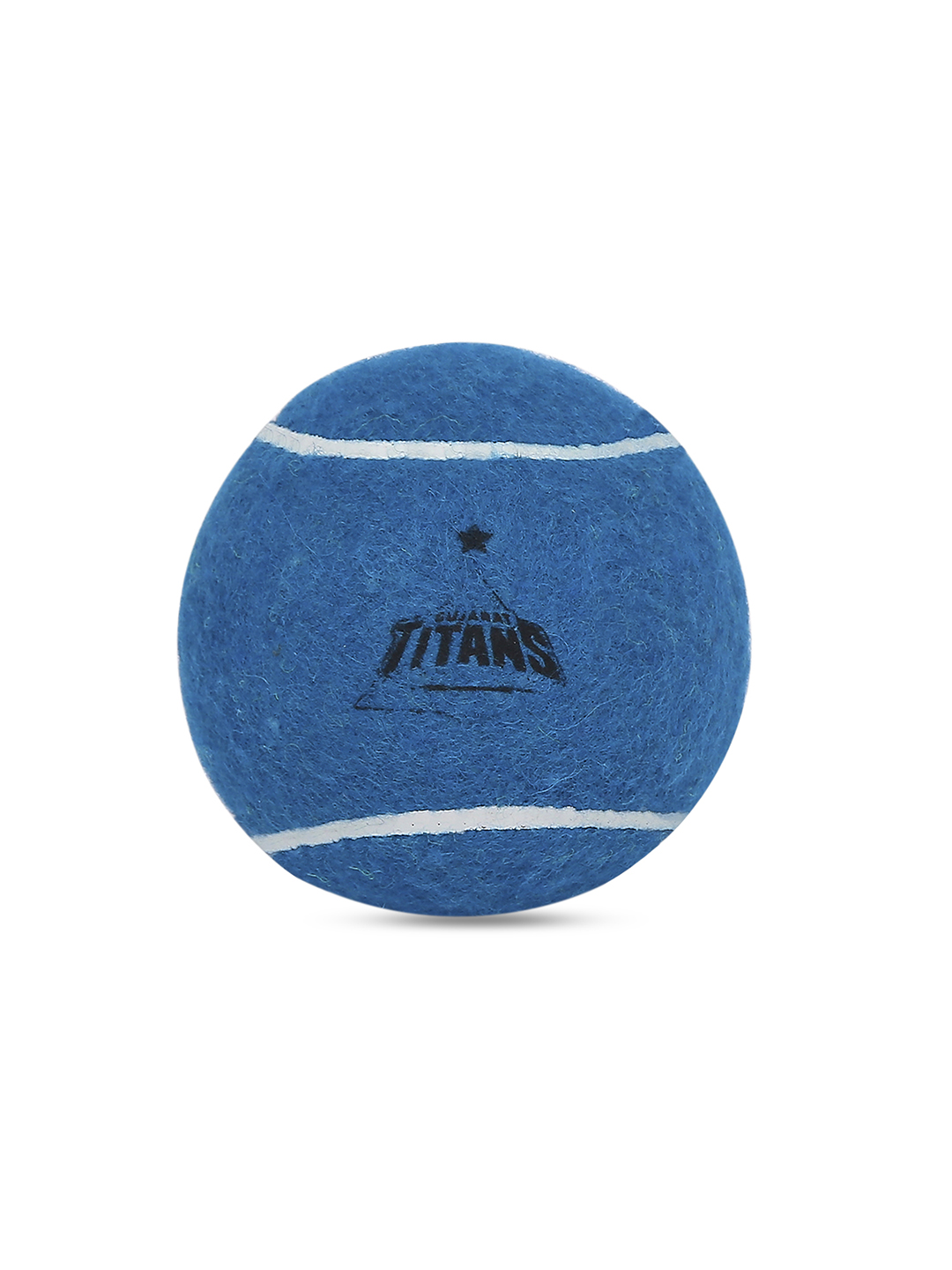 Gujarat Titans GT Official Tennis Ball - Blue (80 GMS) - Pack of 3 (1)