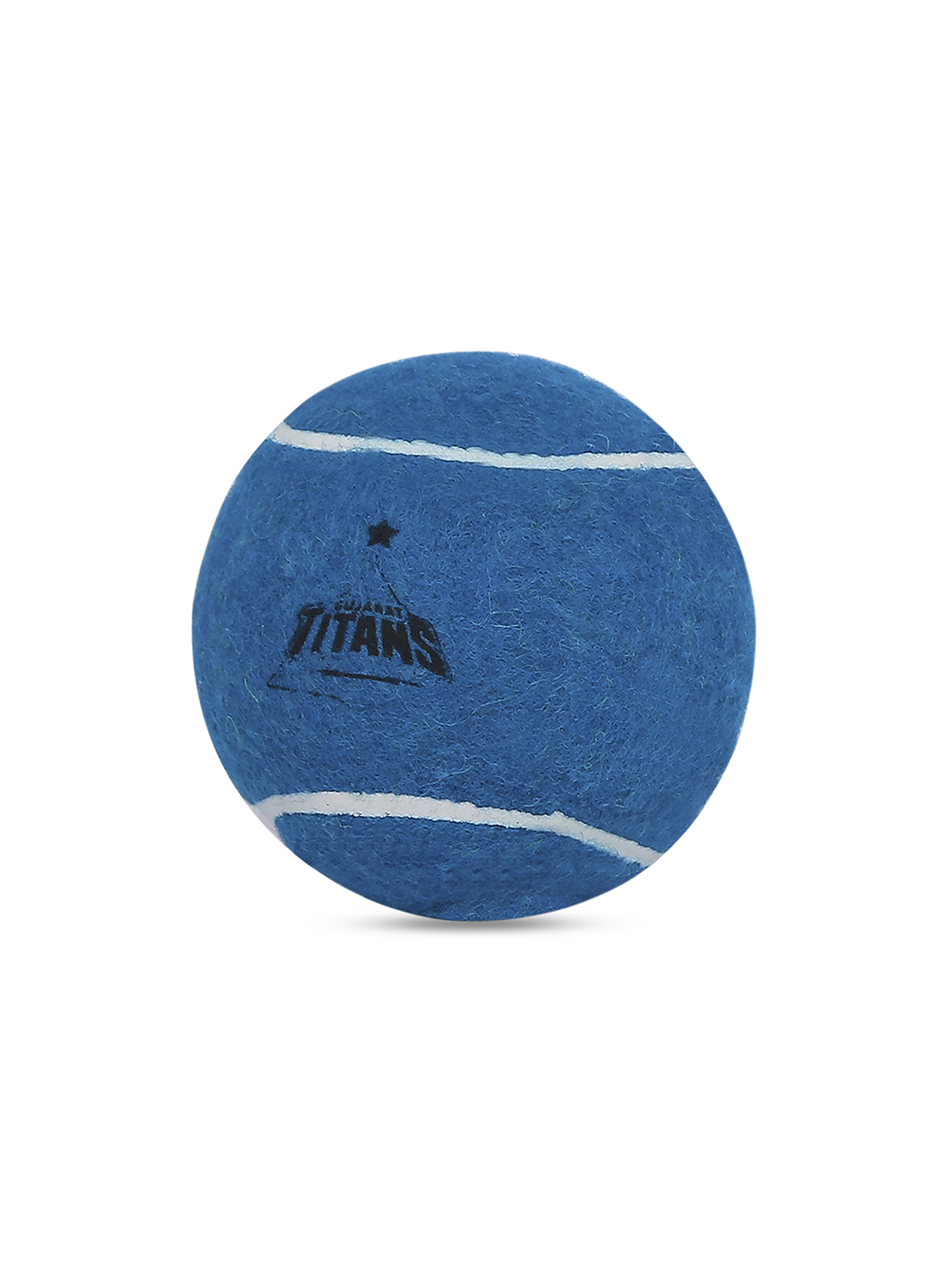 Gujarat Titans GT Official Tennis Ball - Blue (80 GMS) - Pack of 3 (2)