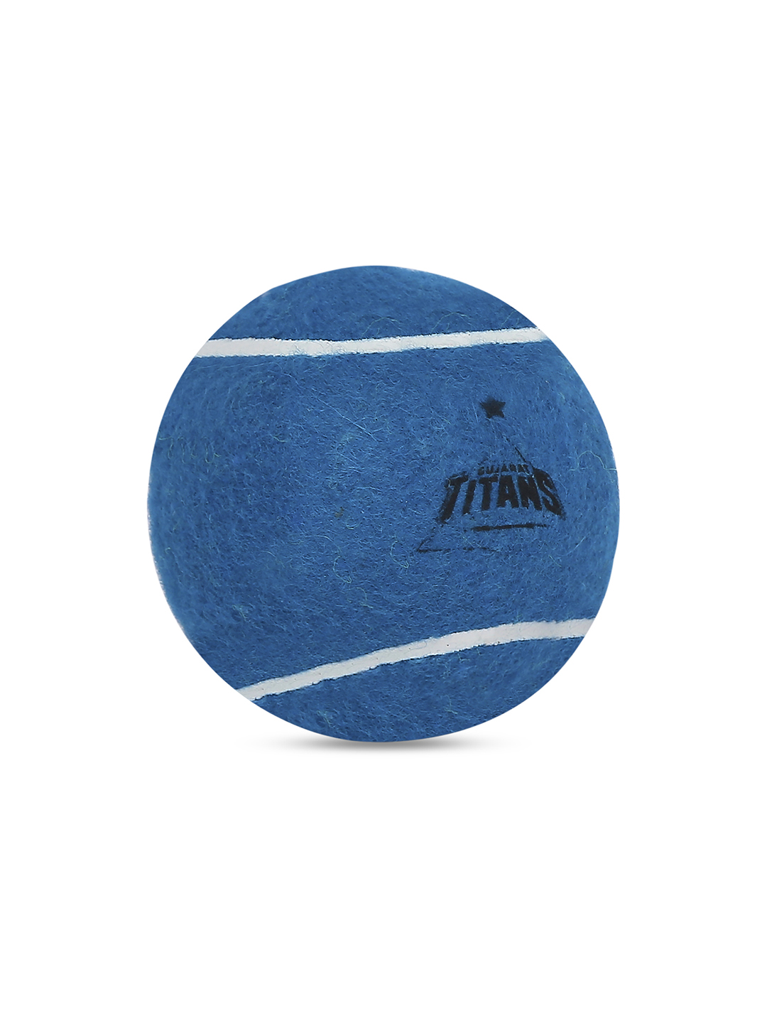 Gujarat Titans GT Official Tennis Ball - Blue (80 GMS) - Pack of 3 (3)