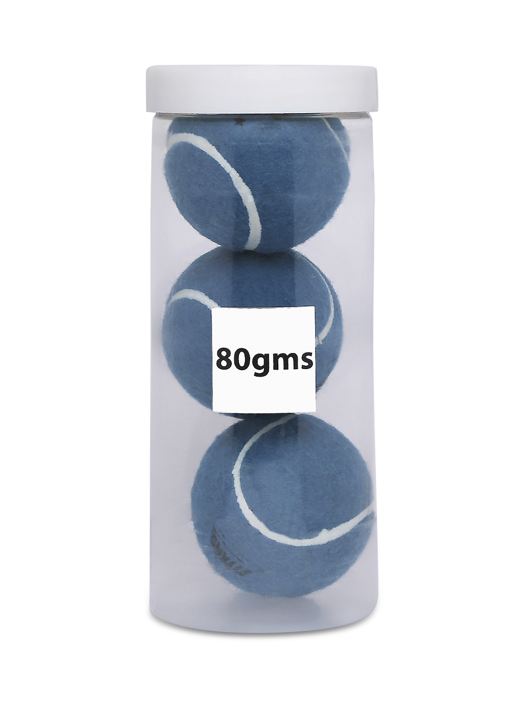 Gujarat Titans GT Official Tennis Ball - Blue (80 GMS) - Pack of 3 (6)