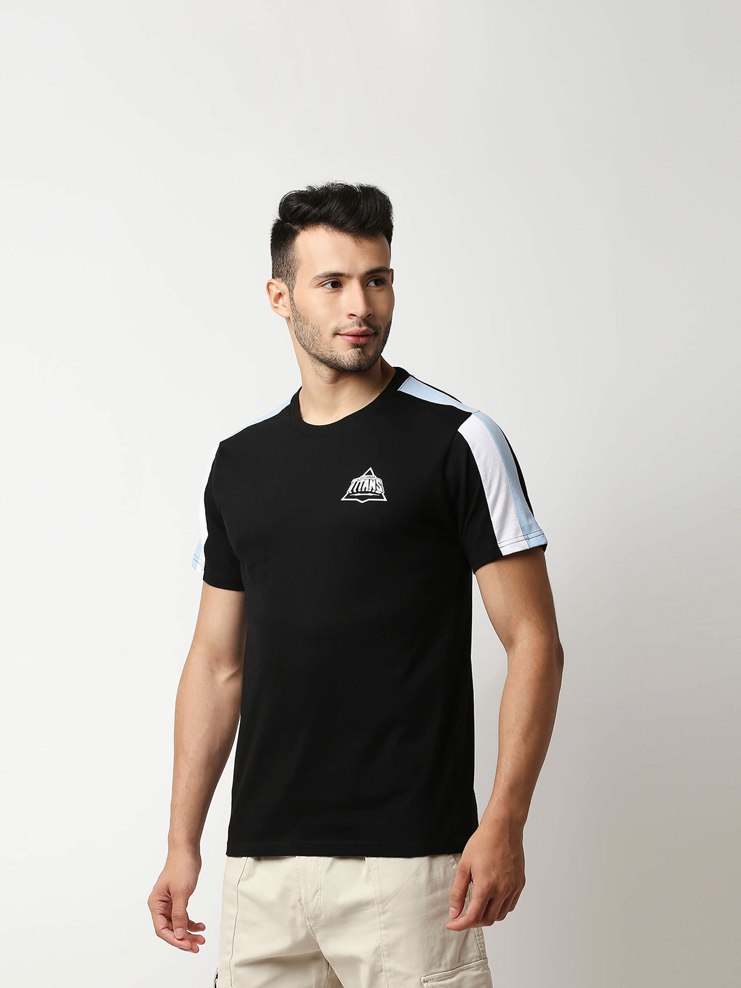 Gujarat Titans Gujarat Titans Mens T-Shirt Black (4)