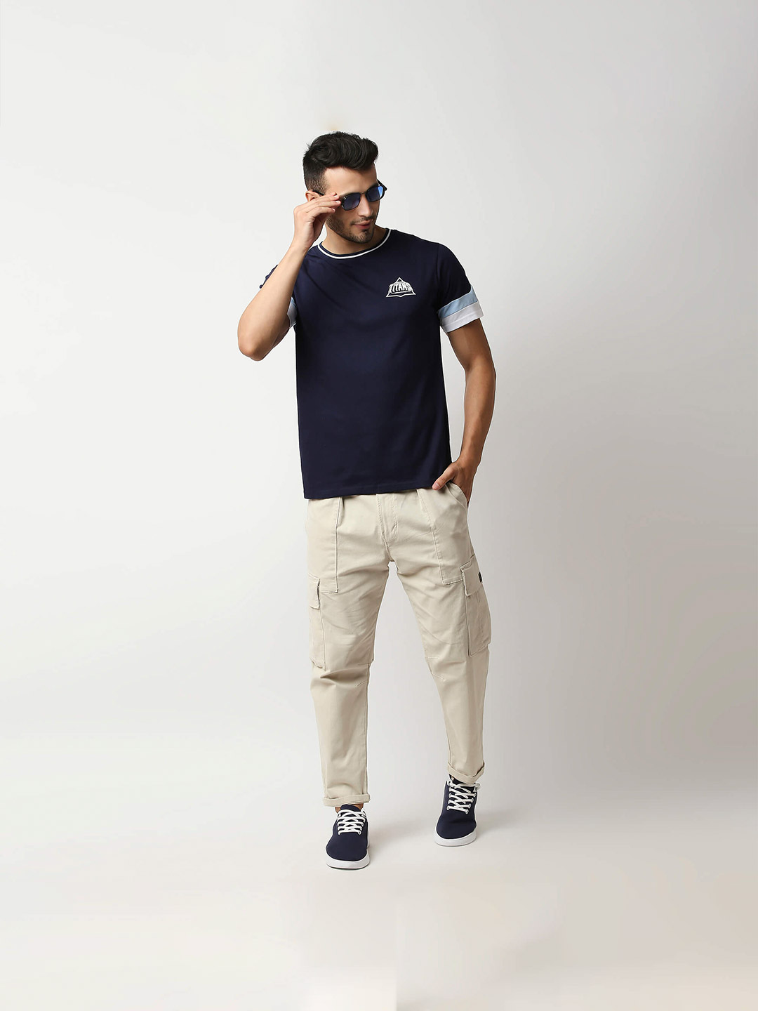 Gujarat Titans Gujarat Titans Mens T-Shirt Navy (5)