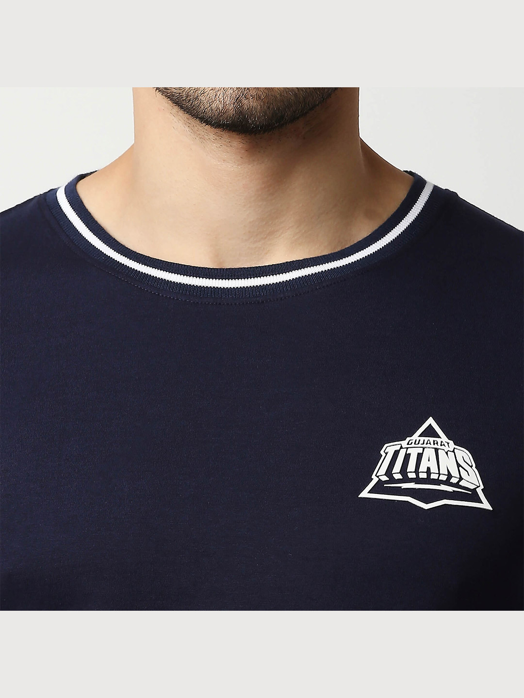 Gujarat Titans Gujarat Titans Mens T-Shirt Navy (6)