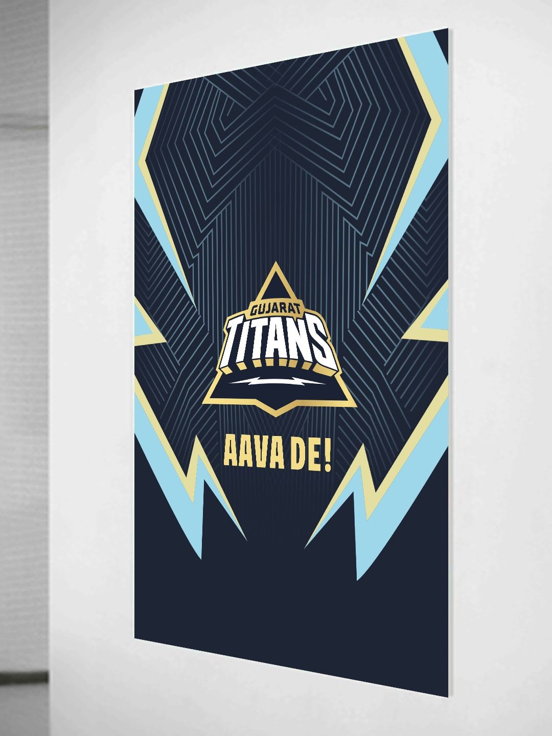 Gujarat Titans Gujarat Titans - Posters (Pack of - 3) (1)