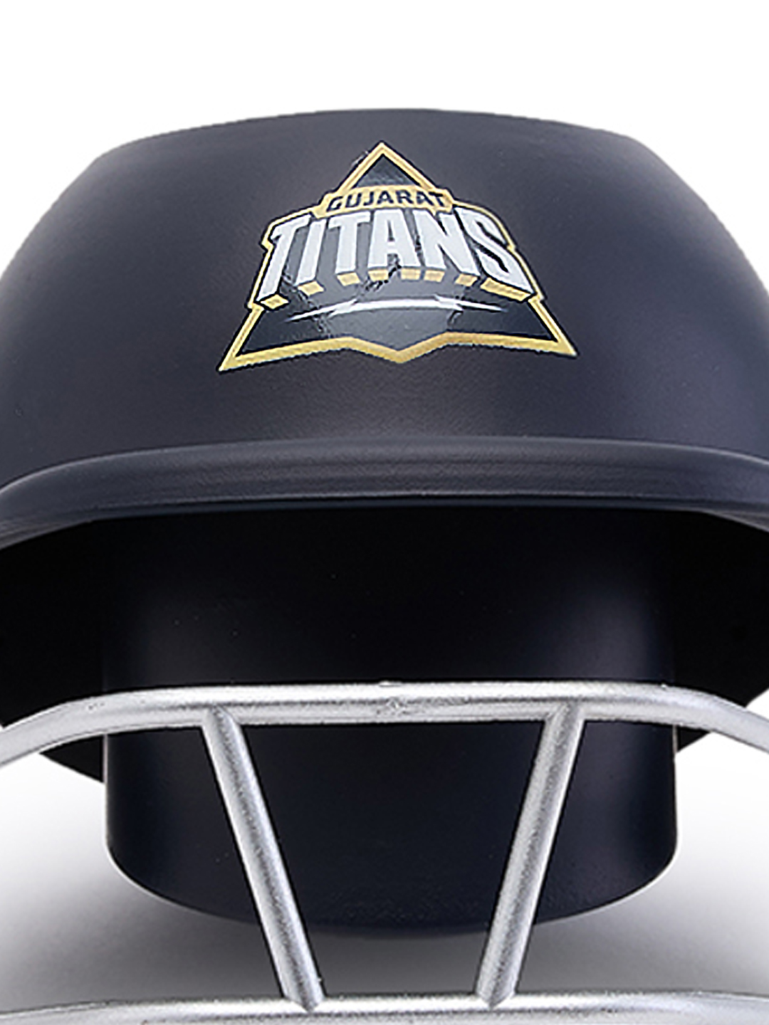 Gujarat Titans Helmet Shaped Navy Blue Logo Printed Pen and Pencil Stand, Pen Holder For Office and Home (5)