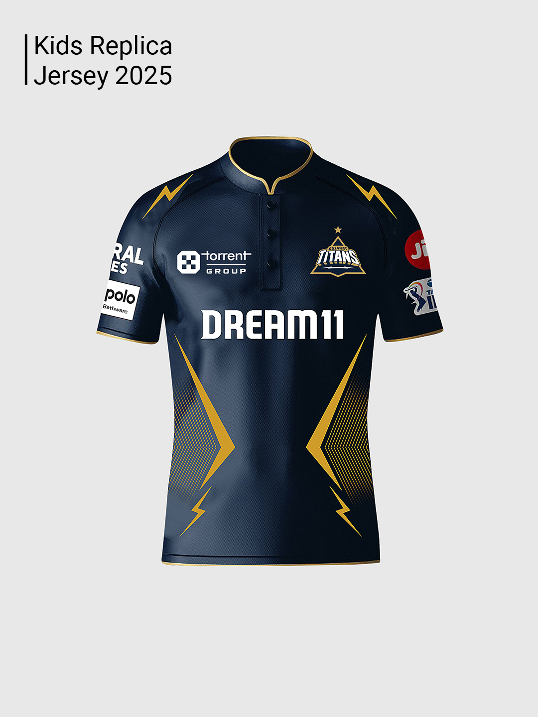 Gujarat Titans Kids Official Replica Jersey 2025