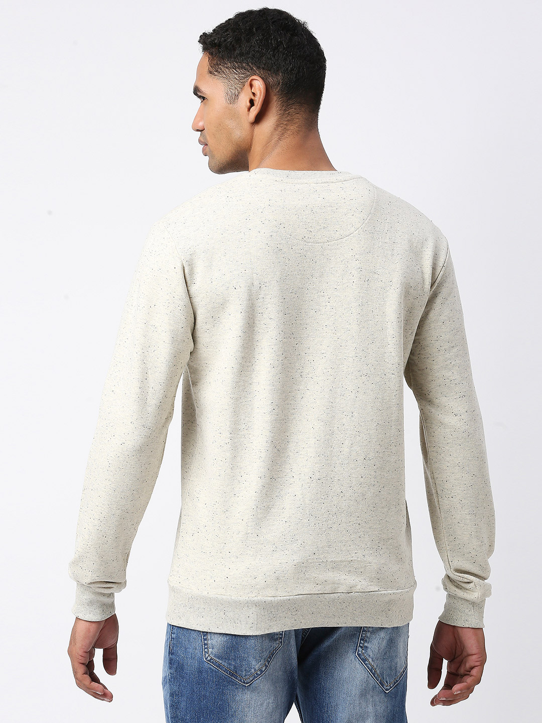 Gujarat Titans Men Grey Graphic Printed Full Sleeves Round Neck Cotton Sweatshirt (3)