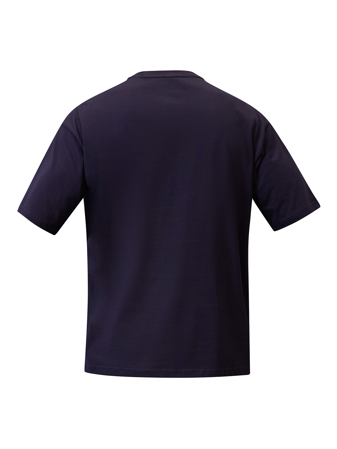 Gujarat Titans Men Navy Blue Graphic Printed Half Sleeves Round Neck Oversized Cotton T-Shirt (7)