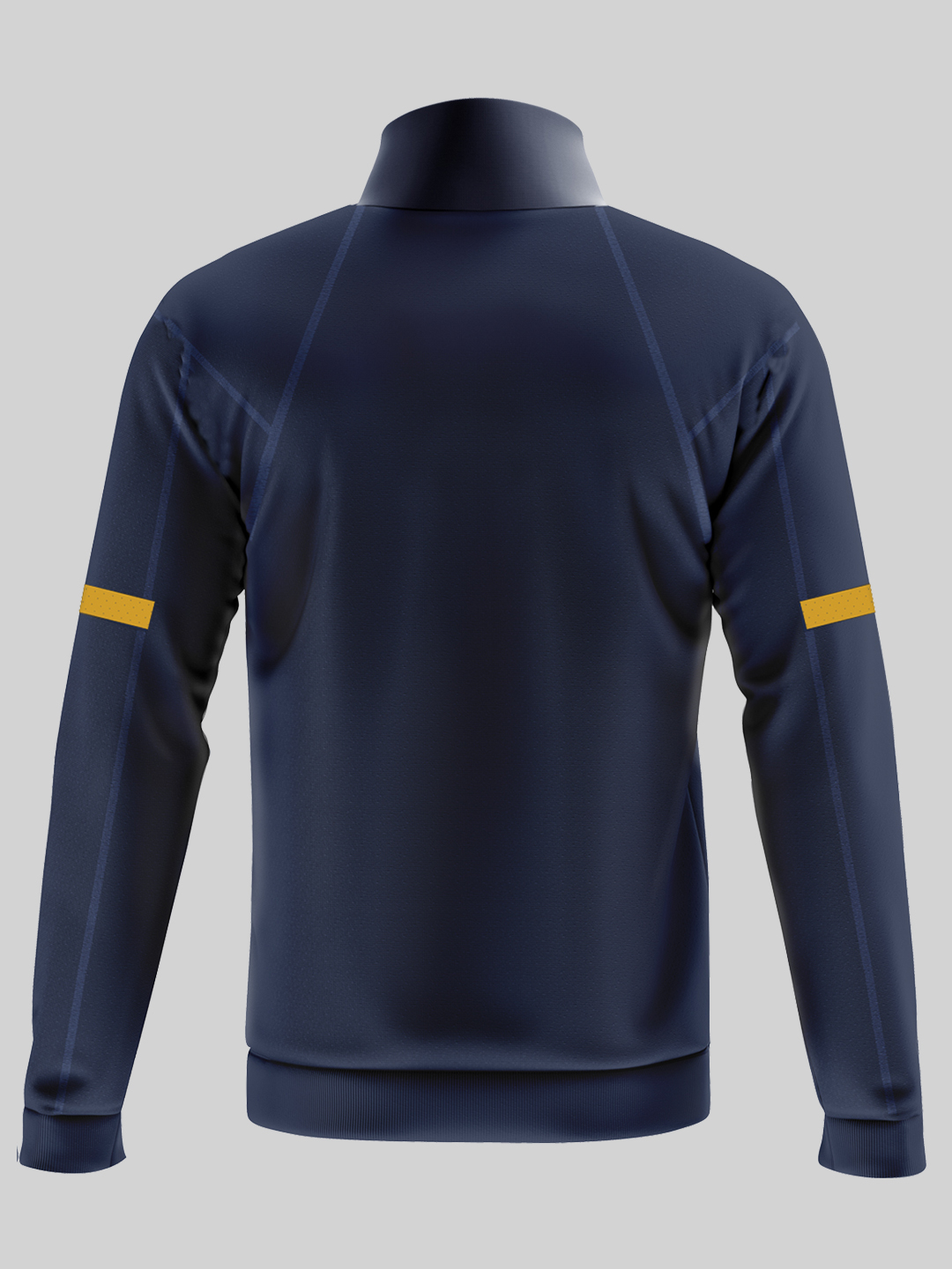Gujarat Titans Men Navy Blue Premium Training Pro Full Sleeved Jacket (2)
