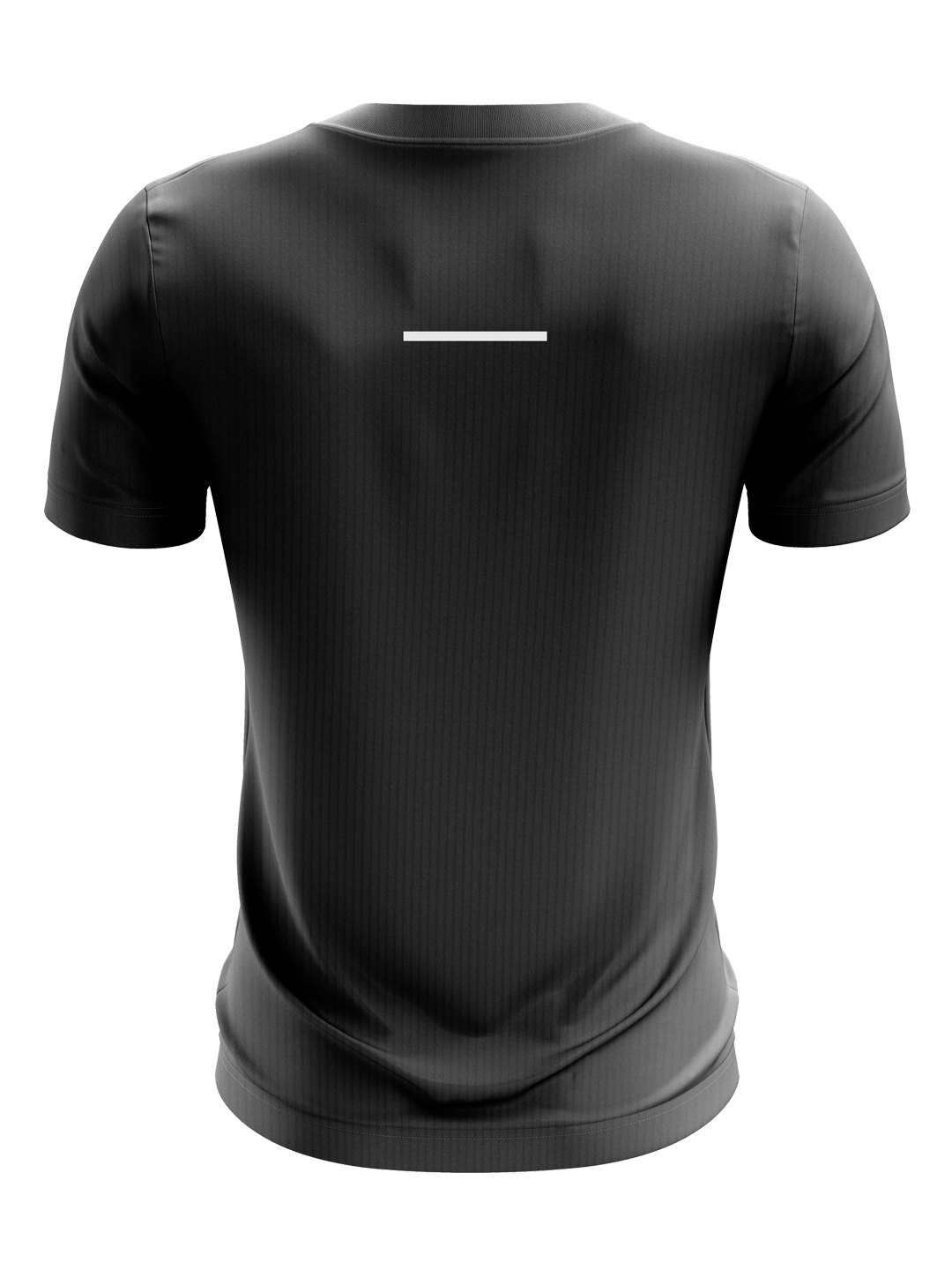 Gujarat Titans Men's Black Solid Half Sleeves Round Neck Polyester T-Shirt (2)