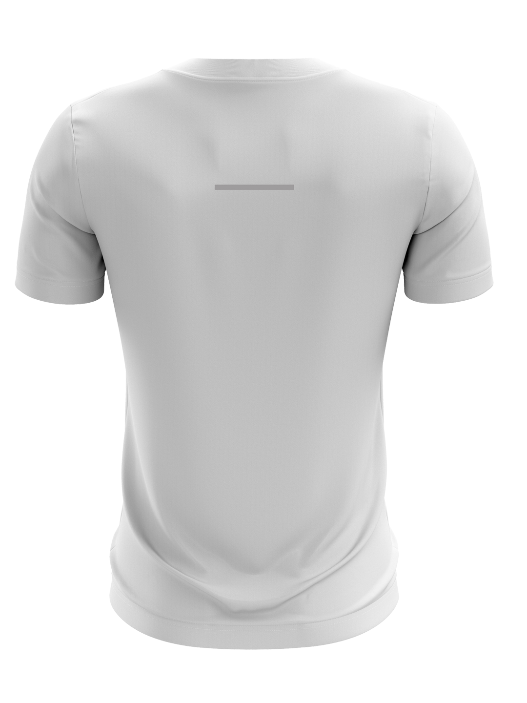 Gujarat Titans Men's White Solid Half Sleeves Round Neck Polyester T-Shirt (2)