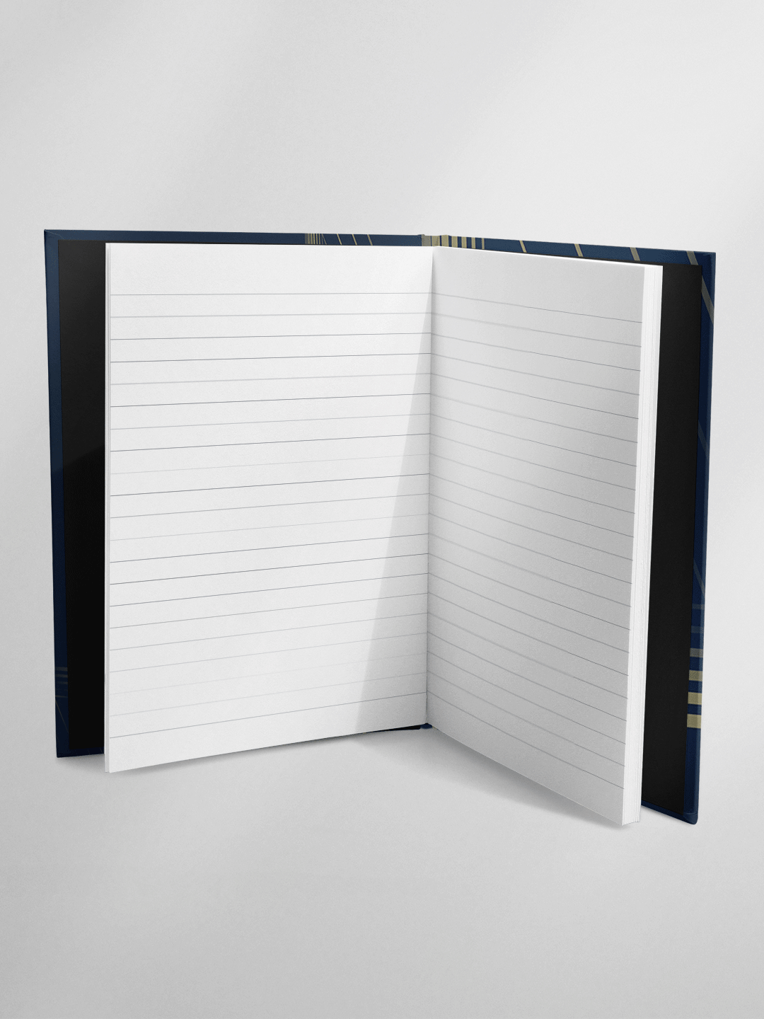 Gujarat Titans Navy Blue and Gold Logo Printed Hardbound Cover A5 Ruled 100 Pages Diaries - (Pack of 1) (3)
