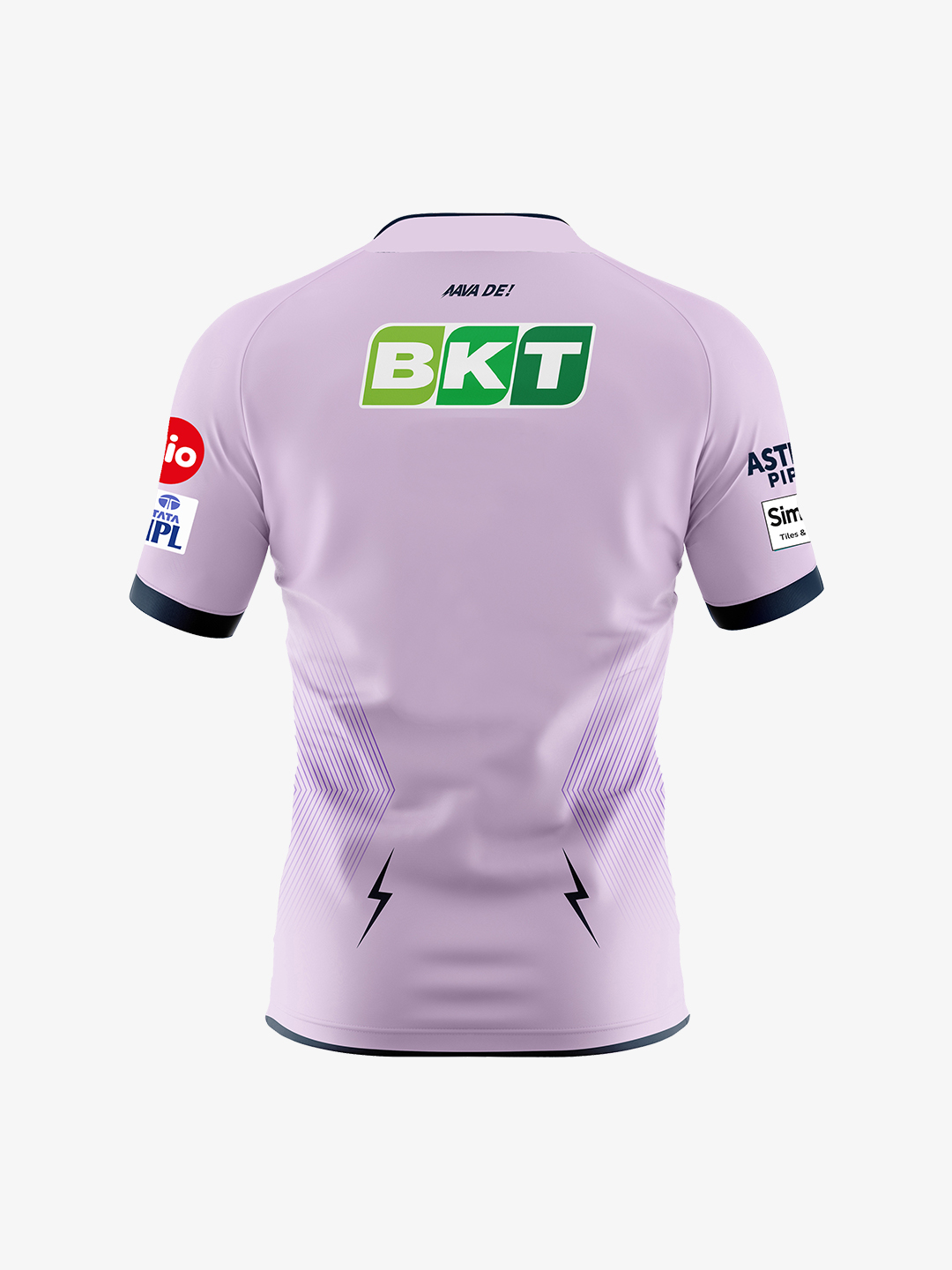 Gujarat Titans Official Men's Match Edition Jersey 2025 - Lavender (2)