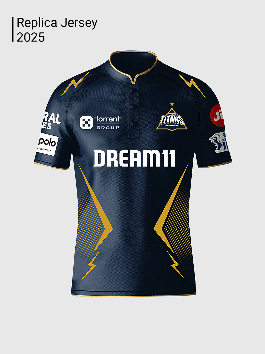 Gujarat Titans Official Men's Replica Jersey 2025